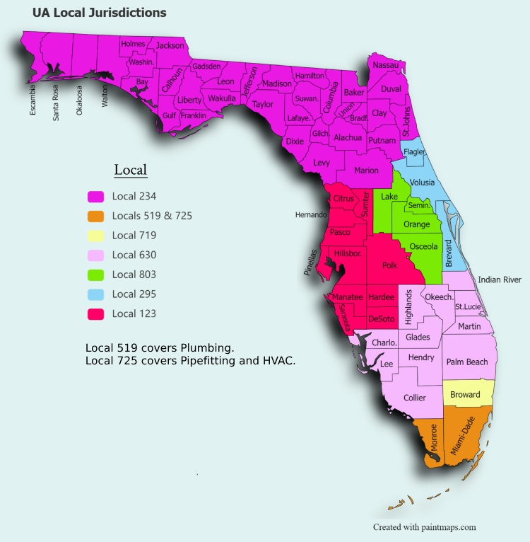 Florida UA Local Jurisdictions